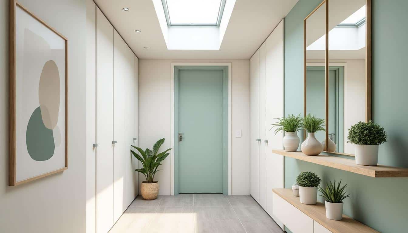 Décorer un couloir étroit sans l'assombrir : astuces éclairées